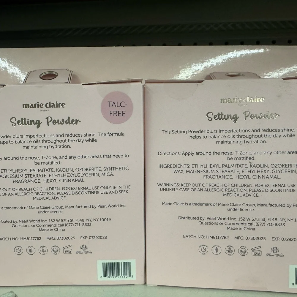 NWT- bundle of 2. Marie Claire Setting Powder Flawless Finish